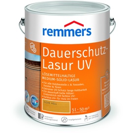 Remmers Dauerschutz-Lasur UV 5 l eiche hell seidenglänzend