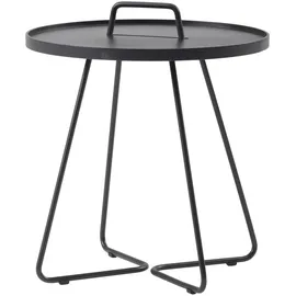 Cane-Line On-the-move large Beistelltisch Century Bistrotisch Ø 52 x 60 cm black