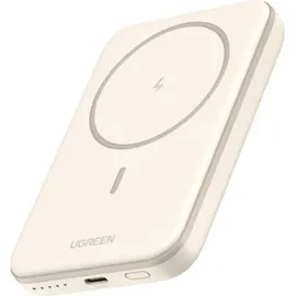 UGREEN Kabellos, Magnetisch Powerbank 5000 mAh - Beige
