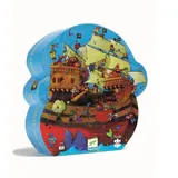 Djeco DJ07241 Formen Puzzle: Barbarossa's boat - 54 Teile