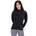 Hoodie vêtement running femme Noir S