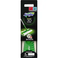 Swiffer 3D-Reinigungs-Set, 4 Trockentücher / 2 Feuchttücher