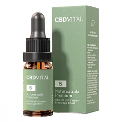 CBD Öl 5% Naturextrakt Premium CBD VITAL