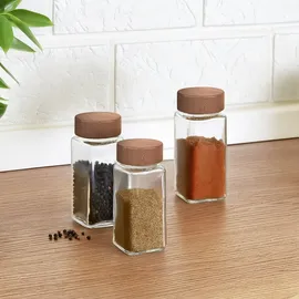 Wenko Anni Gewürzstreuer 0,12 l Braun/Transparent unbefüllt