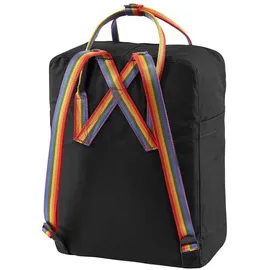 Fjällräven Kanken Rainbow 16 l black/rainbow pattern