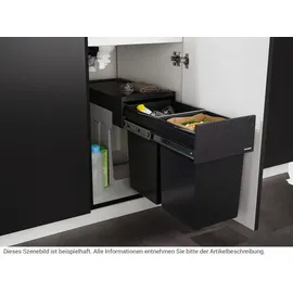 Blanco Botton II 30/2 30 l Schwarz