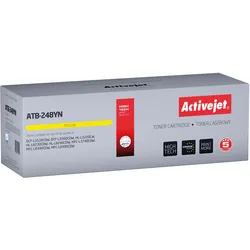 Activejet ATB-248YN Toner für Brother Drucker; Ersatztoner Brother TN248Y; Supre