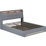 VitaliSpa Polsterbett Christin, mit LED und USB-Anschluss Vitalispa