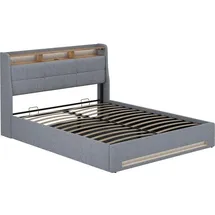 VitaliSpa Polsterbett Christin, mit LED und USB-Anschluss Vitalispa