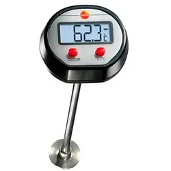 testo Mini Oberflächenthermometer schwarz