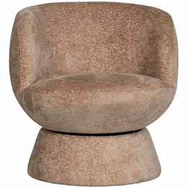 Woood Sessel Shuffle Chenille 73 x 72 x 71 cm Beige drehbar