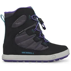 Merrell Winterstiefel Snow Bank 4.0 WTRPF (wasserdicht, warm) schwarz/purple Mädchen