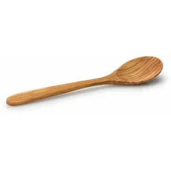 Continenta Löffel, Kochlöffel, Rührlöffel, Küchenhelfer, Kochzubehör, Olivenholz, L 35 cm, 4945