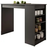 Mirjan24 Bartisch Zotino 115 x 50 x 102 cm Schwarz