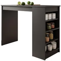 Mirjan24 Bartisch Zotino 115 x 50 x 102 cm Schwarz