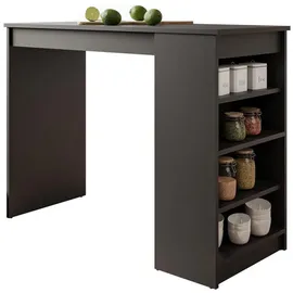 Mirjan24 Bartisch Zotino 115 x 50 x 102 cm Schwarz