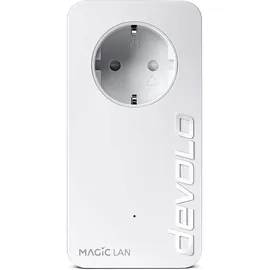 devolo Magic 2 – 2400 LAN Starter Kit: Weltweit schnellster Powerline-Erweiterungs-Adapter - Weiß