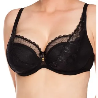 Ulla Dessous ulla Lingerie féminine BH Exclusive Line Cup D-I mit Bügel 8429 schwarz 80D - 80D