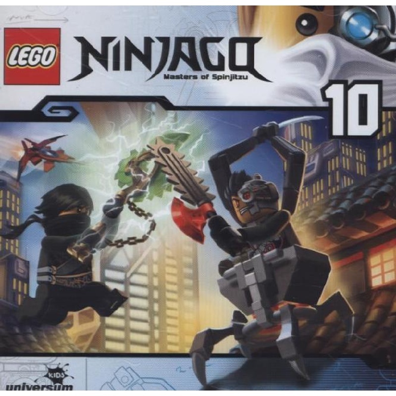 Lego Ninjago Cd 10 - LEGO Ninjago-Masters of Spinjitsu  Lego Ninjago-Masters Of Spinjitsu (Hörbuch)