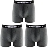 Hodenhöhle Boxershorts Enge Retroboxershorts Pants Herren Unterhose Baumwolle (3-St., 3er-Pack, 6er-Pack, 9er-Pack) aus angenehm weicher Baumwolle, ohne kratzenden Zettel grau 3XL