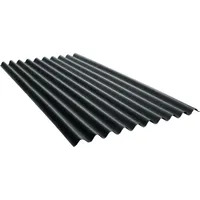 Bitumenwellplatte Ondalux 200 x 95 cm 2,6 mm schwarz
