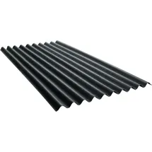 Onduline Bitumenwellplatte Ondalux 200 x 95 cm 2,6 mm schwarz