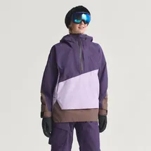 adidas Terrex Xploric 2 Layer Lined Climaproof Anorak - Powder Plum / Aurora Plum / Earth Strata - L