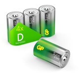 GP Batteries Super Mono (D)-Batterie Alkali-Mangan 1.5V 4St.