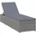 vidaXL Sonnenliege 200 x 63 x 76 cm Grau