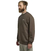 Jack Wolfskin Essential Crewneck Sweatshirt - Cold Coffee -