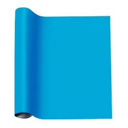 plottiX Wandtattoo-Folie blau 31,5 cm x 1,0 m,  1 Rolle