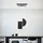 Brilliant Maureen 1 LED-Deckenleuchte 40x40 cm schwarz