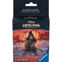 Ravensburger Disney Lorcana Trading Card Game Aufstieg der Flutgestalten Kartenhüllen Mulan
