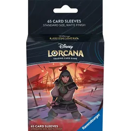 Ravensburger Disney Lorcana Trading Card Game Aufstieg der Flutgestalten Kartenhüllen Mulan