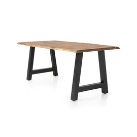 Möbel Kraft Designer-Tisch 240 x 76,5 x 110 cm schwarz