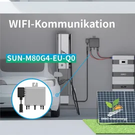 DEYE Sunlit Wechselrichter 800 Watt SUN-M80G4-EU-Q0