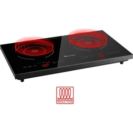 Tectake Induktionskochplatte doppelt, 3500W