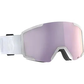 Scott Shield + Extra Lens Skibrille (Größe One Size, weiss)