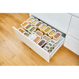 Emsa Optima rechteckig transparent/weiß 2,2 l