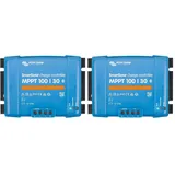 Victron Energy SmartSolar MPPT 100V 30 Amp 12/24-Volt Solar Laderegler (Bluetooth) (Packung mit 2)