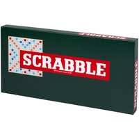 Ideal Scrabble Classic: a Reproduction of The original 1950's Design with Wooden Tiles, Classic Games, for 2-4 Players, Ages 10+
