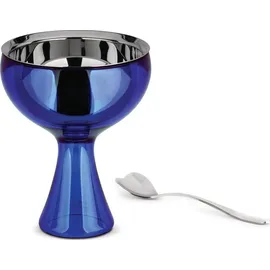 A di Alessi Big Love Eis-Pokal blau