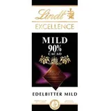 Lindt Excellence Mild, 90% Kakaogehalt, 100g