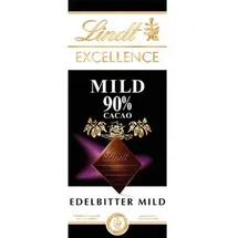 Lindt Excellence Mild, 90% Kakaogehalt, 100g