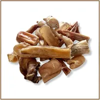 PrideDogs Ochsenziemer für Hunde - Abschnitte 1kg - Zahnpflege Leckerli mit langem Kauspaß