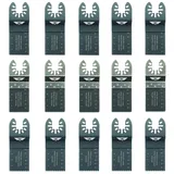 15 x TopsTools FAKB15 Schnellwechsel Mix Klingen für Dewalt, Stanley, Black & Decker, Bosch, Fein Multimaster, Multitalent, Makita, Milwaukee, Einhell, Ergotools, Hitachi, Parkside, Ryobi