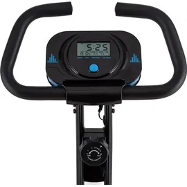 capital sports Azura 2 Heimtainer, F Bike mit Magnet-Widerstand, Heimtrainer-Fahrrad Klappbar, Fitness Fahrrad Heimtrainer für Ausdauertraining mi... - Schwarz