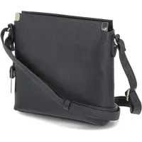 Gabor Gela Damen Umhängetasche Crossbody Bag Mittelgroß Schwarz