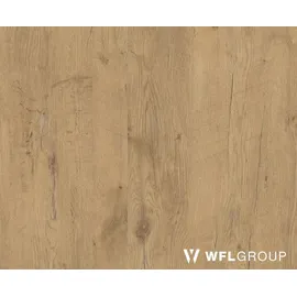 WFL GROUP Esstisch Rund Groß XXL Ausziehbar im Loft-Stil – 100 bis 250 cm – Extra Lang Ausziehtisch mit Weißen Holzbeinen, Industrieller Tisch für 5-1... - Braun