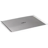 Grillfürst Pizzablech 40 x 30 cm Edelstahl weiß